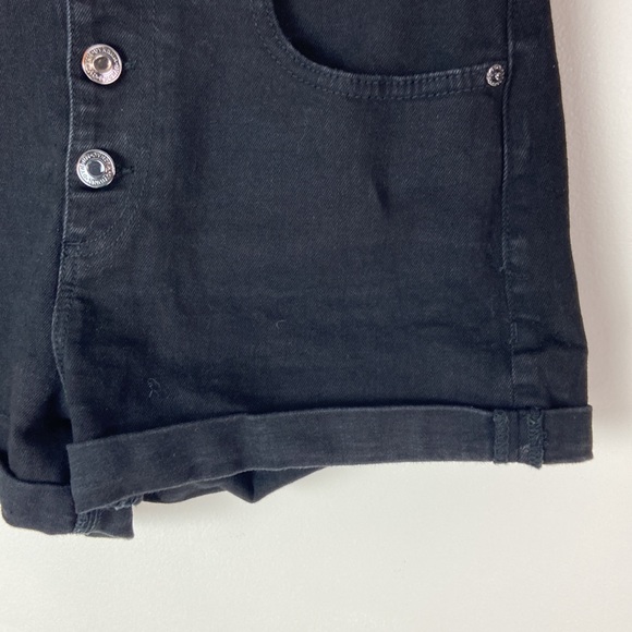 ✨3/$25✨ Dynamite High Waisted Black Jean Shorts - 27 - Picture 4 of 8